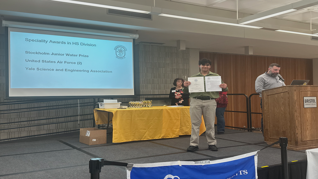 Yale Science and Engineering Award Certificate